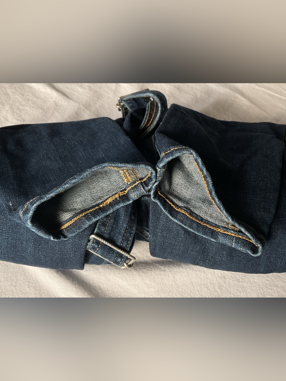 Levi’s Overalls W26 “Over And Out” Dark Wash - Picture 6 of 6